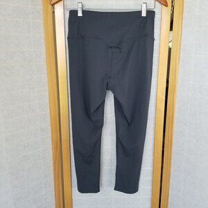 Women's Athlio Leggings High Waist Mid-Calf Dark Gray Size Large